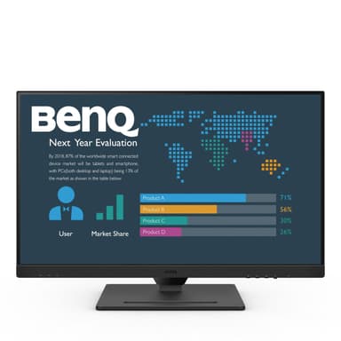 BenQ BL2790QT computer monitor 68.6 cm (27") 2560 x 1440 pixels Quad HD LED Black view 3