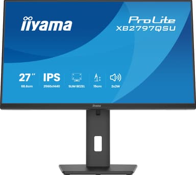 iiyama ProLite XB2797QSU-B1 computer monitor 68.6 cm (27") 2560 x 1440 pixels Quad HD LED Black view 6