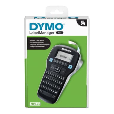 DYMO LabelManager 160 QWERTY label printer view 3