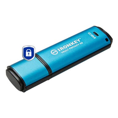 Kingston Technology IronKey 512GB Vault Privacy 50 AES-256 Encrypted, FIPS 197 view 3