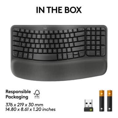 Logitech ERGO Wave Keys view 12