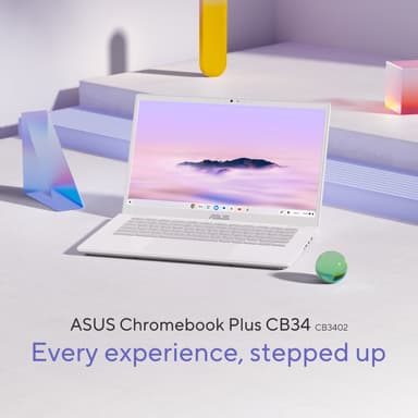 ASUS Chromebook Plus CX34 CB3402CVA-MW0586 Intel® Core™ i3 i3-1315U 35.6 cm (14") Touchscreen Full HD 8 GB LPDDR5-SDRAM 128 GB UFS Wi-Fi 6E (802.11ax) ChromeOS Grey view 10