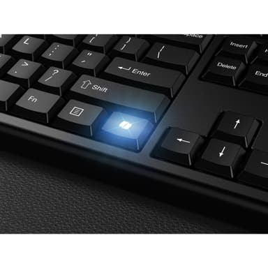 Kensington KM270 EQ Rechargeable Desktop Set – Wireless view 9