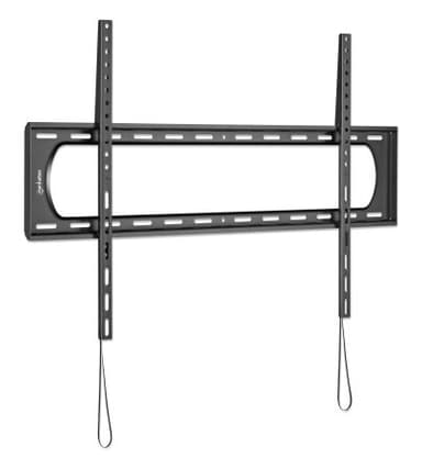 Manhattan Wall Mount for TV & Monitors (Fixed Low Profile), For screens: 60" to 120", VESA compatibility: all between 50x50 to 900x600mm - check the dimensions of the four mounting holes on back of screen to ensure it fits, Max 120kg, Black, LFD, Bracket view 3