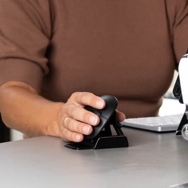 R-Go Tools Ergonomic mouse R-Go Twister, with break software, ambidextrous mouse for both hands, foldable, bluetooth and wired view 9
