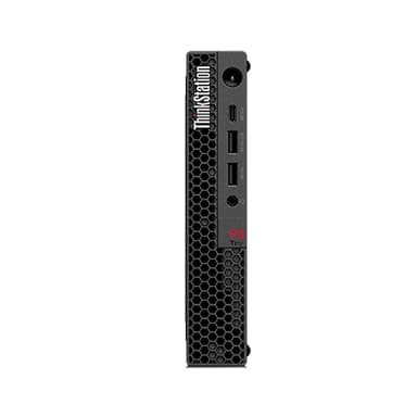 Lenovo ThinkStation P3 Tiny Gen 2 Intel Core Ultra 7 265 32 GB DDR5-SDRAM 1 TB SSD NVIDIA RTX A1000 Windows 11 Pro Workstation Black view 2