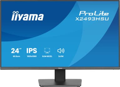 iiyama ProLite X2493HSU-B1 computer monitor 60.5 cm (23.8") 1920 x 1080 pixels Full HD LED Black view 4