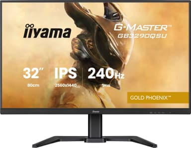 iiyama G-MASTER GB3290QSU-B1 computer monitor 80 cm (31.5") 2560 x 1440 pixels Quad HD LED Black view 5