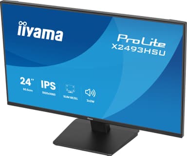 iiyama ProLite X2493HSU-B1 computer monitor 60.5 cm (23.8") 1920 x 1080 pixels Full HD LED Black view 10