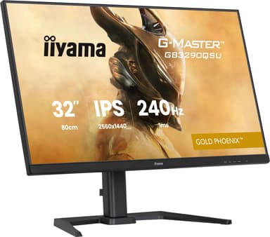 iiyama G-MASTER GB3290QSU-B1 computer monitor 80 cm (31.5") 2560 x 1440 pixels Quad HD LED Black view 8