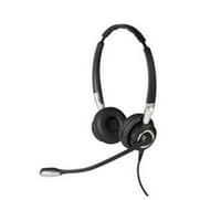 Jabra Biz 2400 II QD Duo UNC Headset Wired Head-band Office/Call center Black, Silver view 1
