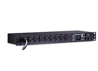 CyberPower PDU31406 power distribution unit (PDU) 8 AC outlet(s) 1U Black view 1