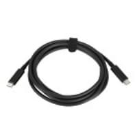 Lenovo 4X90Q59480 USB cable USB 3.2 Gen 1 (3.1 Gen 1) 2 m USB C 5 Gbit/s Black view 1