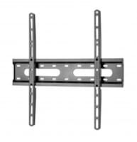 Manhattan Wall Mount for TV & Monitors (Fixed Low Profile), For screens 32" to 55", VESA compatibility: all between 75x75mm to 400x400mm - check the dimensions of the four mounting holes on back of screen to ensure it fits, Max 45kg, Black, Bracket