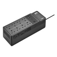 APC Back-UPS, 1050VA/600W Floor/Wall Mount, 230V, 8x British BS1363A outlets, USB Type A+C Port, User Replaceable Battery view 1