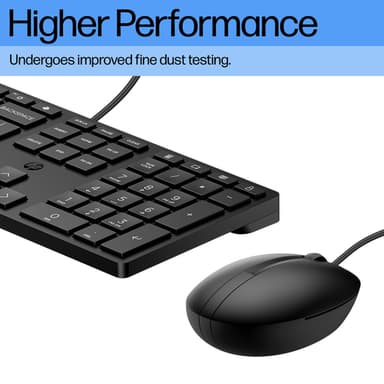 HP Wired Desktop 320MK Mouse and Keyboard view 7
