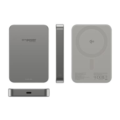 PanzerGlass empower™ by ® empower™ Bank | 10000mAh | Titanium Wireless charging view 5