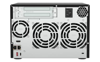 QNAP QVP-63B NAS/storage server Tower Intel® Core™ i3 16 GB DDR4 0 TB Black view 6