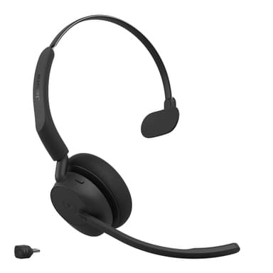 Jabra Evolve3 45 MS - USB-C with Dongle - Mono (Charging Stand) view 3