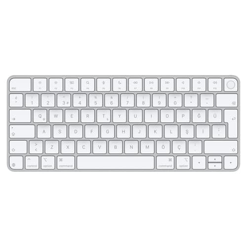 Apple Magic Keyboard with Touch ID for Mac models with silicon (USB–C) - Turkish Q-Keyboard