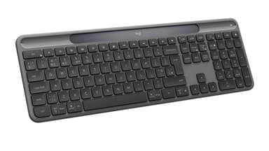 Logitech Signature Slim Solar+ K980 keyboard Universal RF Wireless + Bluetooth QWERTY UK English Graphite view 2