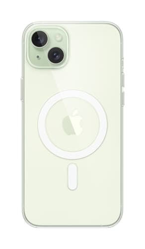 Apple iPhone 15 Plus Clear Case with MagSafe view 3