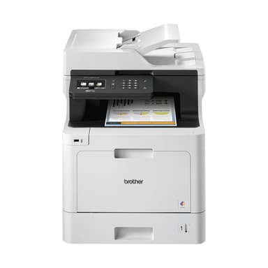 Brother MFC-L8690CDWZU1 multifunction printer Laser A4 2400 x 600 DPI 31 ppm Wi-Fi view 3