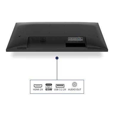 Philips 1000 series 27E1N1900AE/00 computer monitor 68.6 cm (27") 3840 x 2160 pixels 4K Ultra HD LCD Black view 4