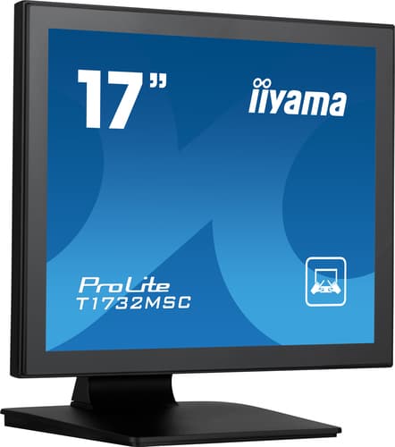 iiyama ProLite computer monitor 43.2 cm (17") 1280 x 1024 pixels SXGA LED Touchscreen Table Black