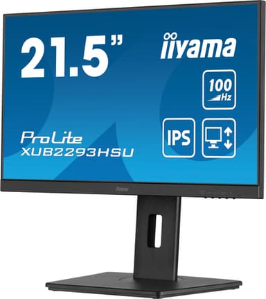 iiyama ProLite XUB2293HSU-B7 computer monitor 54.6 cm (21.5") 1920 x 1080 pixels Full HD LED Black view 5