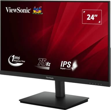 Viewsonic VA VA240-H-2 computer monitor 60.5 cm (23.8") 1920 x 1080 pixels Full HD LED Black view 2