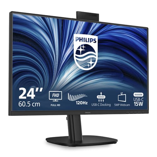 Philips 3000 series 24B2U3301H/00 computer monitor 60.5 cm (23.8") 1920 x 1080 pixels Full HD LCD Black