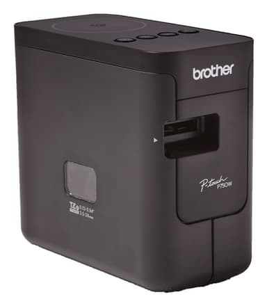 Brother PT-P750W label printer 180 x 180 DPI 30 mm/sec Wired & Wireless HSE/TZe Wi-Fi view 2