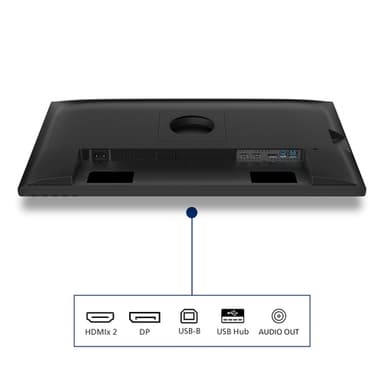 Philips 27B2N3500J/00 computer monitor 68.6 cm (27") 2560 x 1440 pixels 2K LCD Black view 6