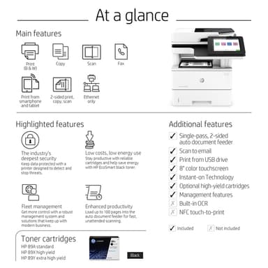 HP LaserJet Enterprise MFP M528f view 8