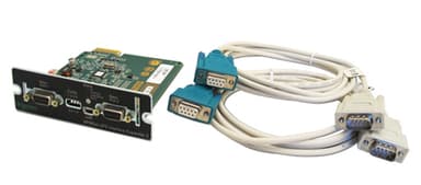 APC Interface ports, Management Options, UPS Interface Expander 2, additional UPS interface ports with serial shutdown support view 1