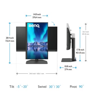 BenQ SW272QN view 5