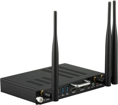 Viewsonic VPC-A31-O1 PC/workstation 8 GB DDR4-SDRAM 128 GB SSD Slot-in PC Mini PC Black view 2
