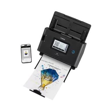 Canon imageFORMULA DR-S350NW Driveless USB & Networking document scanner view 3