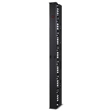 APC Performance,Vertical Cable Manager for 2 & 4 Post Racks, 84"H x 6"W, Single-Sided with Door view 1