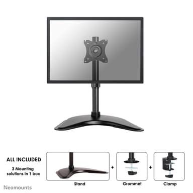 Neomounts NM-D335BLACK Monitor stand 10-30" view 1