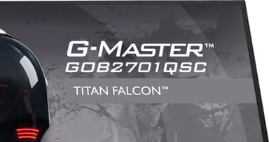 iiyama G-MASTER GOB2701QSC-B1 computer monitor 68.6 cm (27") 2560 x 1440 pixels 2K Ultra HD OLED Black view 8