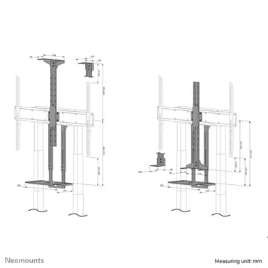 Neomounts AFL-875BL1 Videobar and multimedia kit - universal view 20