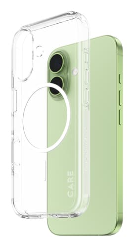 PanzerGlass CARE™ by ® Urban Explorer Case Transparent w. White MagSafe iPhone 17 view 1