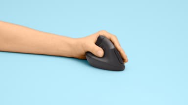 Logitech Lift Left Vertical Ergonomic Mouse view 8