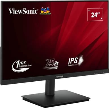 Viewsonic VA VA240-H-2 computer monitor 60.5 cm (23.8") 1920 x 1080 pixels Full HD LED Black view 3