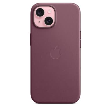 Apple iPhone 15 FineWoven Case with MagSafe - Mulberry view 2