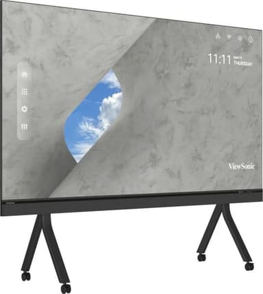Viewsonic LDP136-071C Signage Display 3.45 m (136") LED Wi-Fi 600 cd/m² 4K Ultra HD Black Built-in processor Android 9 view 9