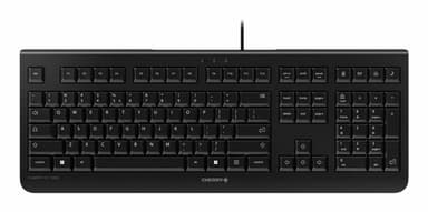 CHERRY KC 1000 keyboard Universal USB AZERTY Belgian Black view 1