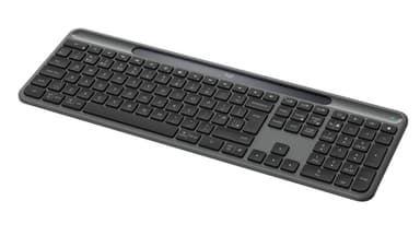 Logitech Signature Slim Solar+ K980 keyboard Universal RF Wireless + Bluetooth QWERTY UK English Graphite view 3
